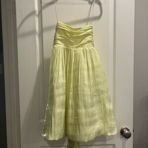 Elegant Light Yellow Formal Dress